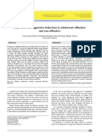 Depression and Aggressive Behaviour in Adolescents Offenders and Non-Offend PDF