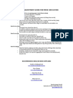 Oboe Reed Adjustment Guide For Music Educators