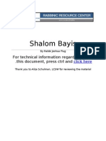 Shalom Bayis: For Technical Information Regarding Use of This Document, Press CTRL and