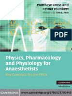 Cross, Plunkett - Physics, Pharmacology and Physiology For Anaesthetists For The FRCA 2008 PDF