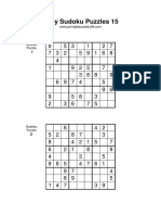 Easy Sudoku 015