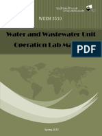 Water Wastewater Unit Operation Spring 2015 Part A PDF