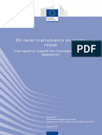 EU Level Instruments On Water-2nd-IA Support-Study AMEC