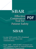 SBAR Powerpoint