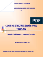 TALEB R. - CGS - JPOGC - 08 - Calcul Des Structures Selon Le RPA 2003