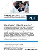 Catequese Pré Matrimonial