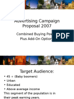 Advertising Campaign Proposal 2007