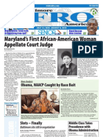 Baltimore Afro-American Newspaper, July 31, 2010