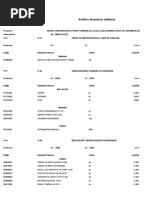 Analisis de Costos Unitarios