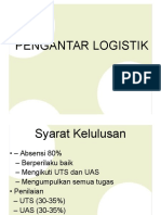 Pertemuan-1 PENGENALAN LOGISTIK