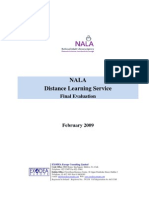 NALA Distance Learning Service Evaluation 2008