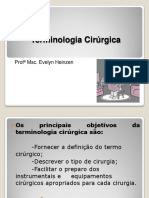 2 - Terminologia Cirurgica (Introdução À Enfermagem Cirugica) Evely PDF