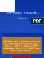 Calificacion Cattell 1