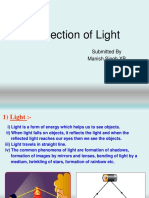 Light-Reflection and Refraction