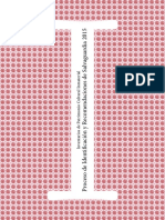 Cartilla de Identificacioìn y Recomendaciones de Salvaguardia 2015 2