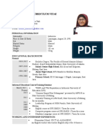 Example of CV