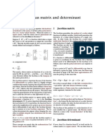 Jacobian Matrix and Determinant