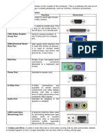 ComputerPorts, Cables and Wires