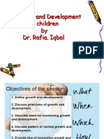 Growth and Development in Children by Dr. Rafia. Iqbal