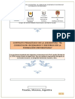 El Curriculum Escenarios y Discursos en La Formación Universitaria - 2017