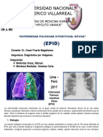 Enfermedad Pulmonar Intersticial Difusa