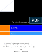 h2hc2014 Reversing Firmware Radare Slides