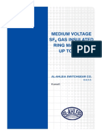 Medium Voltage SF GAS Insulated Ring Main Unit Up To 15Kv: Al-Ahleia Switchgear Co