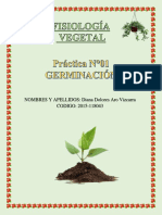 Fisiologia Vegetal P 1 GERMINACION 