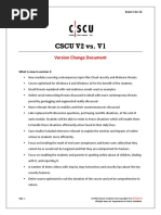 CSCU v2 Version Change Document