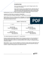 General Mechanism Oiling Instructions