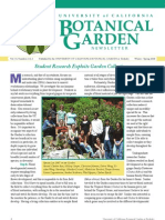 Winter-Spring 2008 Botanical Garden University of California Berkeley Newsletter 