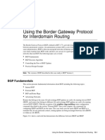 Using The Border Gateway Protocol For Interdomain Routing: BGP Fundamentals