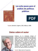 Los Ocho Pasos para El Analisis de Politicas Públicas ARROYO - DAGA PDF