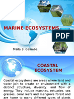 Marine Ecosystems: Maila B. Galimba