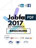 Job Fair Brochure