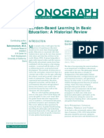 Garden Based Learning in Basic Education: A Historical Review