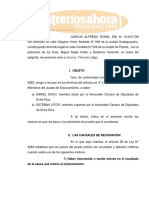 El Juez Rossi Recusa A Koch y Vitor