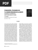 Psiquiatria Psicoanalisis y La Nueva Biologia de La Mente PDF