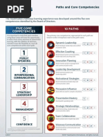 Pathways Paths and Core Competencies