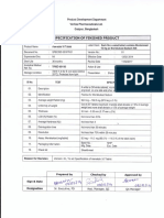 Finished Product Spec