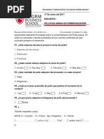 Encuesta de Pollos