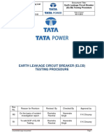 16 - Earth Leakage Circuit Breaker (ELCB) Testing Procedure - R1!05!11-2015