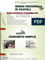 Concreto Simple (Concepto y Introduccion)