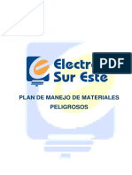 PLAN DE MANEJO DE MATERIALES PELIGROSOS 2017 Final PDF