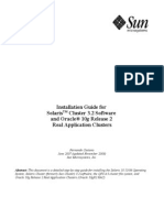 RAC11-SunSolaris3 and QFS Cluster Rac Install