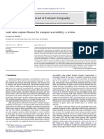 Land Value Capture Finance For Transport Accessibility A Review 2012 Journal of Transport Geography