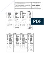 7th Grade 3rd Term Vocabulary