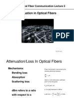 Losses in Fiber Optics