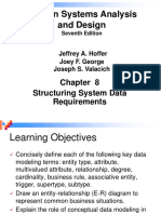 Modern Systems Analysis and Design: Structuring System Data Requirements