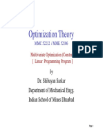 Multivariate Optimization LPP